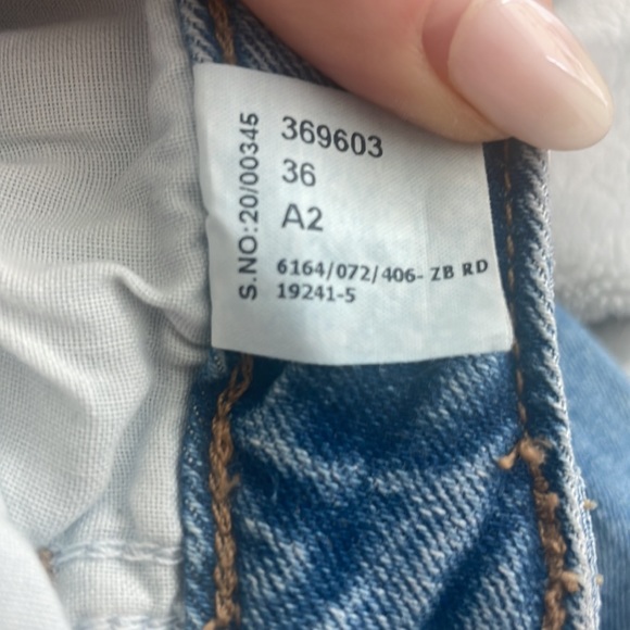 High rise stretch zara jeans - Picture 3 of 5